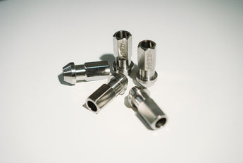 NRi TiR46 Raw Titanium Lug Nuts (M14 SIZING)