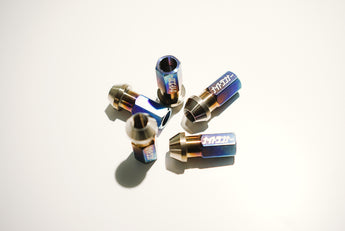 NRi TiR46 Gradient Titanium Lug Nuts (M14 SIZING)