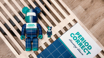 Bearbrick x Period Correct Racing Team 100% & 400% Set