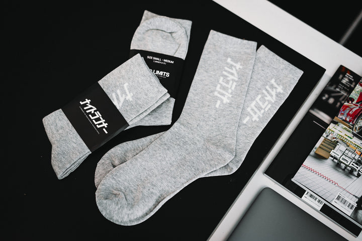 NRi Essentials Socks 6 Pack Grey