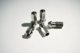 NRi TiR46 Raw Titanium Lug Nuts (M14 SIZING)