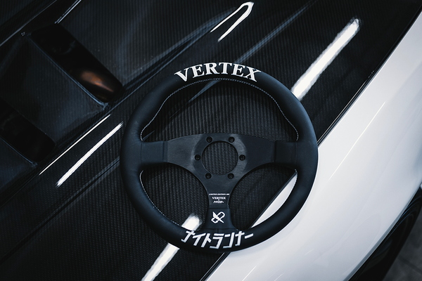 VERTEX x NIGHTRUNNER COLLABORATION SEMI-FLAT TYPE STEERING WHEEL